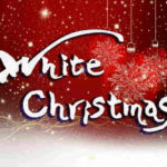 デザイン書道：作品1242「White Christmas」