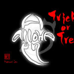 デザイン書道:作品1965「Halloween」