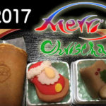 デザイン書道：作品2111「Merry Christmas」