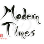 デザイン書道：作品2192「Modern Times」