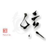 デザイン書道：作品3038「咳」